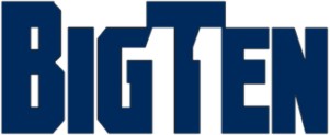 Old Big Ten logo for eleven teams
