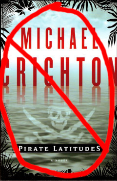 image of the Pirate Latitudes book by Michael Crichton