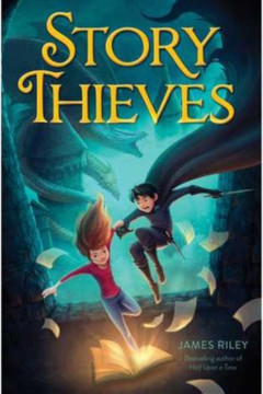 image of the Story Thieves book by James Riley