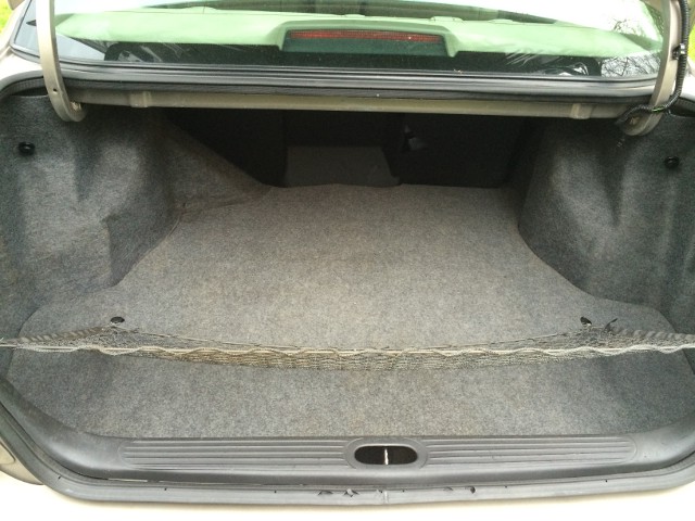 image of the trunk of a 2001 Buick LeSabre beige