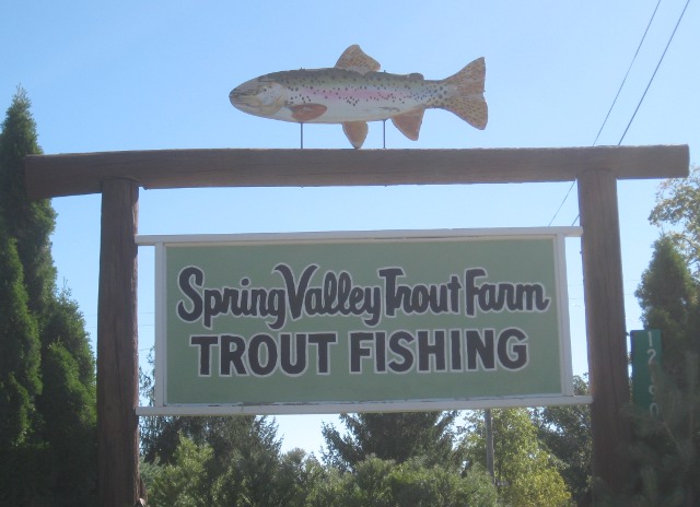 trout farm fishing pond