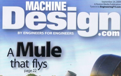 Magazine cover that says 'A Mule that flys'