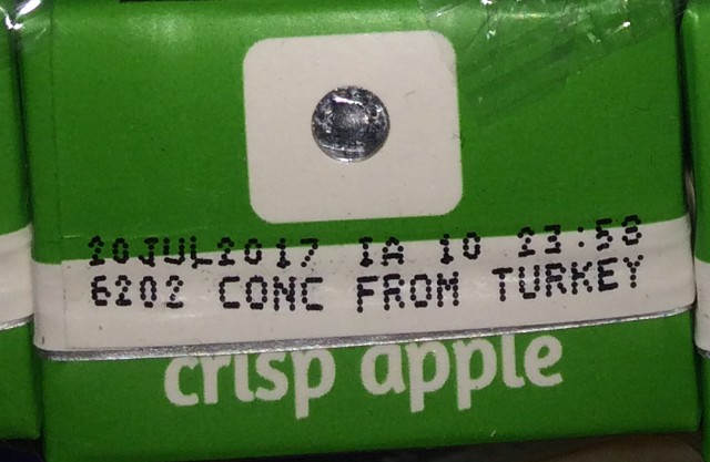 image of a juice from concentrated turkey