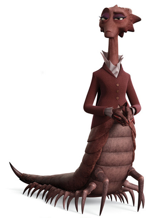 picture of the character Dean Hardscrabble from Monsters University