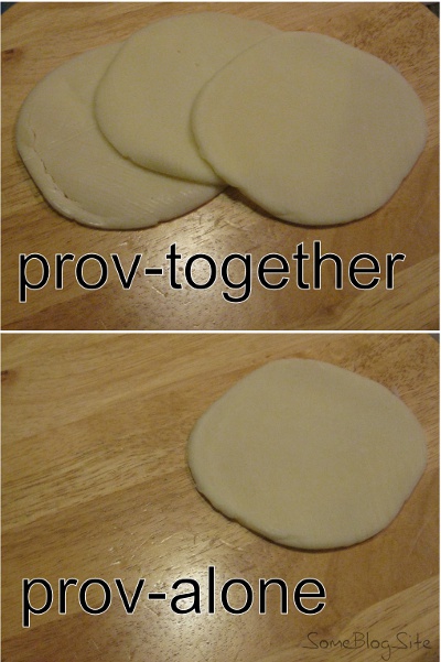 pictures of prov-together and prov-alone pun using provolone cheese