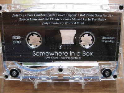 picture of the Somewhere in a Box cassette tape