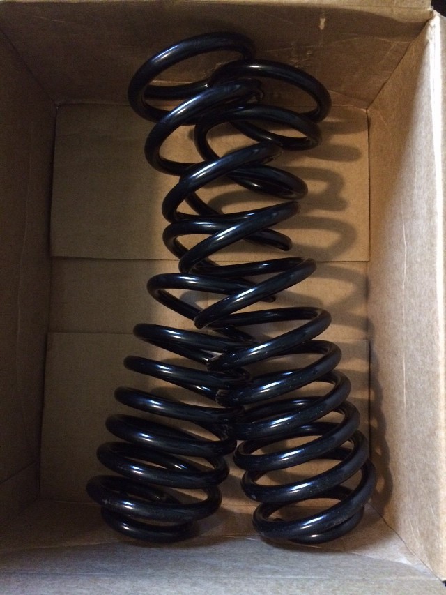 image of coil springs stuck together