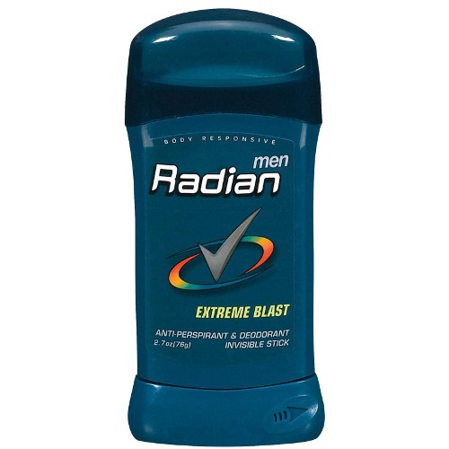 photo of degree deodorant changed to radian
