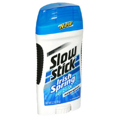 photo of speed stick deodorant changed to slow stick