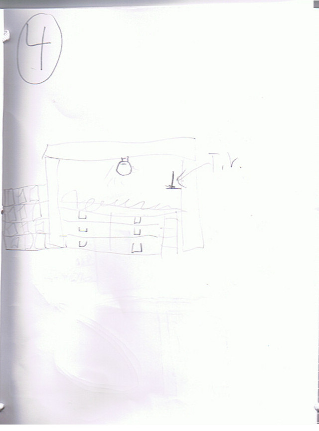 drawing of a bedroom designs by children