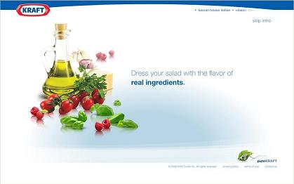 Kraft ad with real ingredients