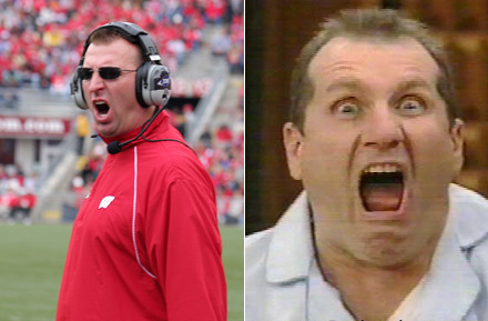 Bret Bielema and Al Bundy