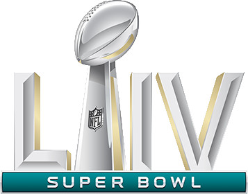 image of the logo for Super Bowl LIV 54