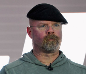 image of Jamie Hyneman from Mythbusters similar to Bruce Arians football coach