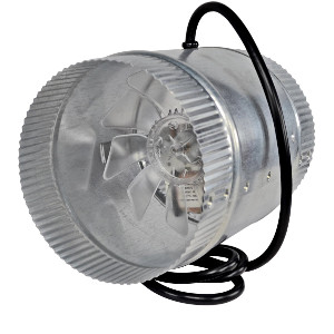 image of a cheap duct booster vent fan