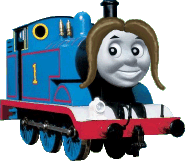 picture of Thomas with female hair