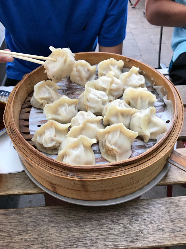 image of a serving of dumplings from Meiwei