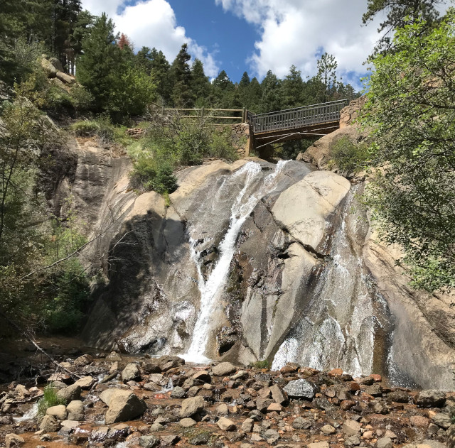 image of the Helen Hunt falls in Colorado Springs