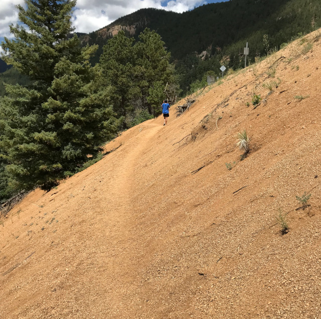 image of the trail to Helen Hunt falls in Colorado Springs