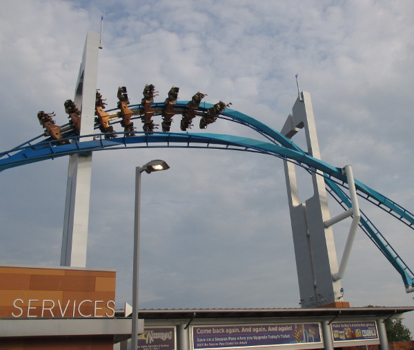 Gatekeeper at Cedar Point in 2014