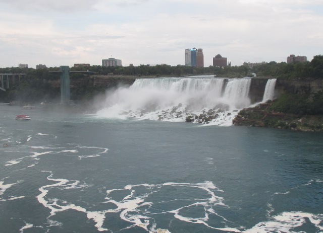 photo of the American falls at Niagara Falls