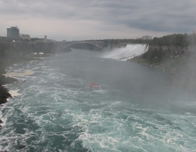 photo of the Rainbow Bridge at Niagara Falls