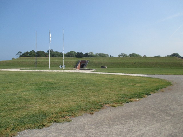 photo of a bunker at Old Fort Niagara
