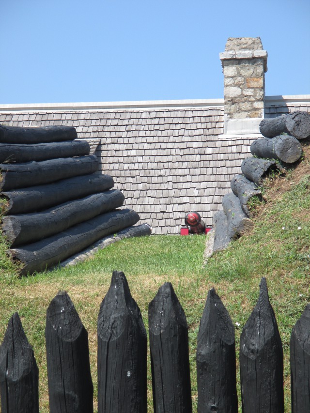 photo of a cannon at Old Fort Niagara