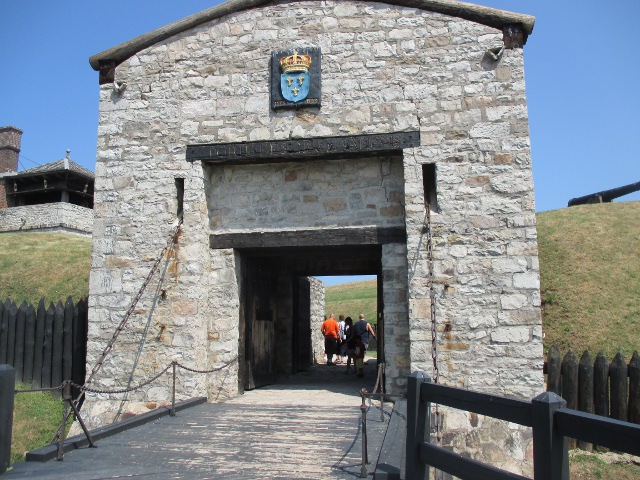 photo of a gate at Old Fort Niagara