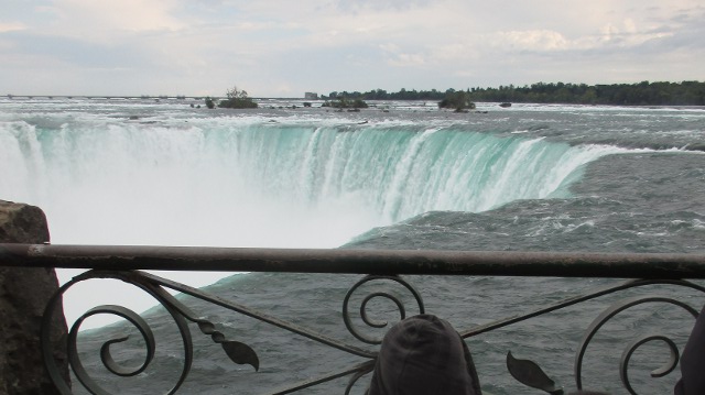 photo of the Horseshoe falls at Niagara Falls