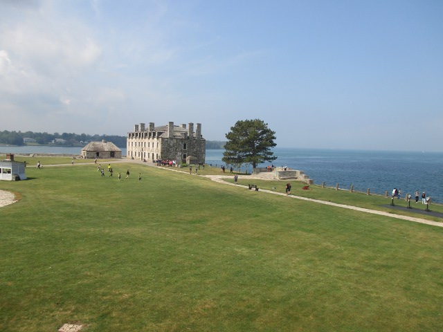 photo of the grounds at Old Fort Niagara