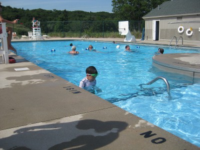 picture of people in a pool