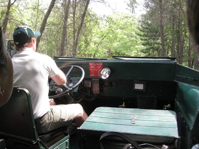 picture of the view during original Wisconsin ducks on land