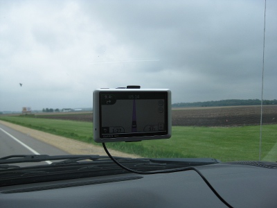 picture of the drive through rural Illinois