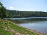 picture of Devil's Lake near Baraboo, Wisconsin