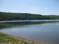 picture of Devil's Lake near Baraboo, Wisconsin