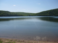 picture of Devil's Lake near Baraboo, Wisconsin