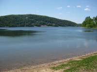 picture of Devil's Lake near Baraboo, Wisconsin