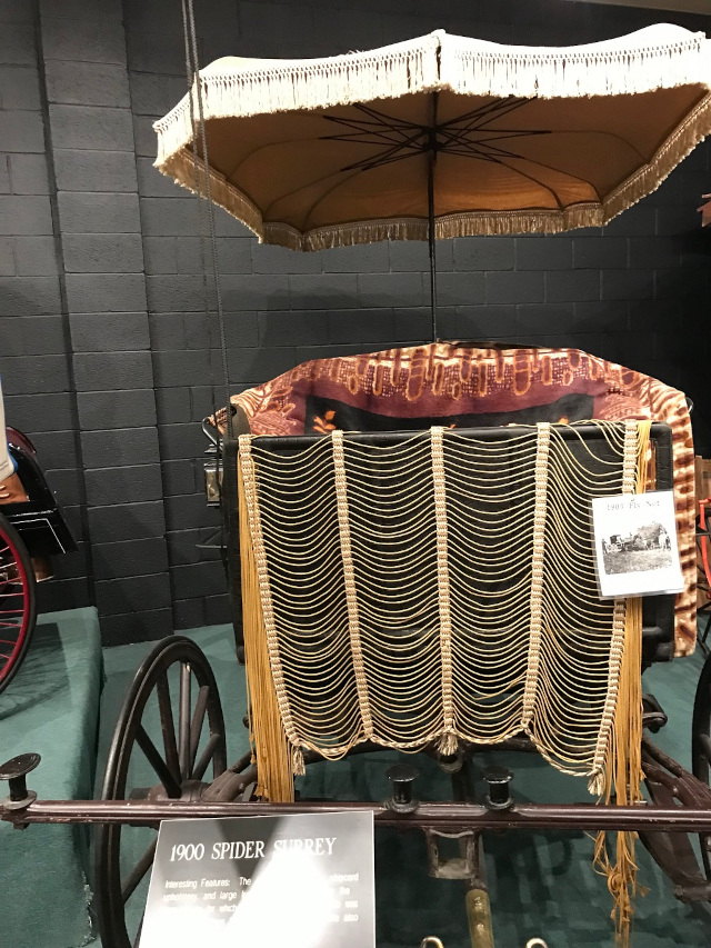 image of the surrey with the fringe on top at Luray Caverns Virginia