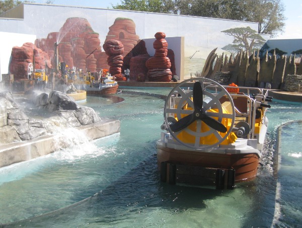 photo of the Chima ride at Legoland in Orlando, FL