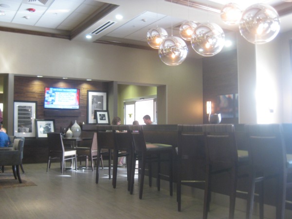photo of the breakfast area at the Hampton Inn and Suites in Columbia, SC