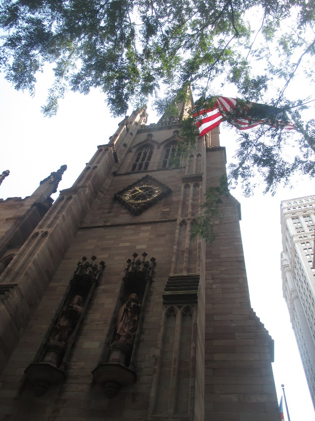 photo of NYC's Trinity Church