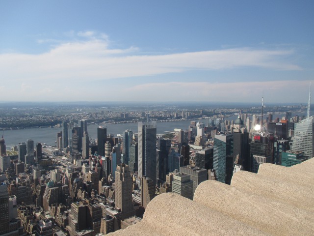 photo from the top of the Empire State Building