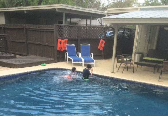 image of a pool in the San Antonio Texas area