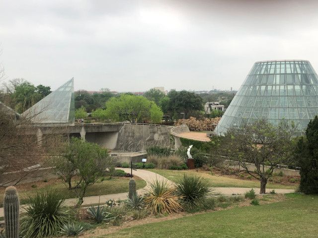image of the botanical gardens in the San Antonio Texas area