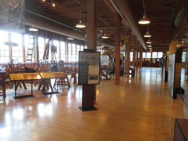 image of the original shop at the Boeing Museum of Flight in Seattle