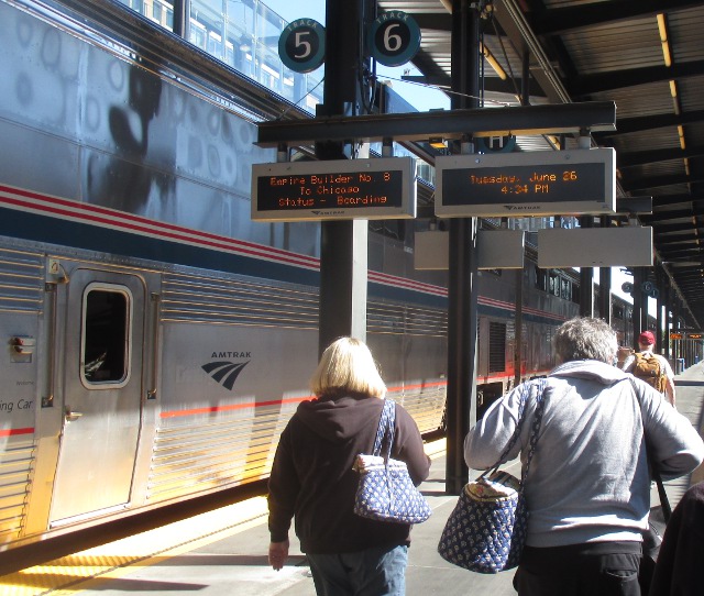 image of the train station in Seattle