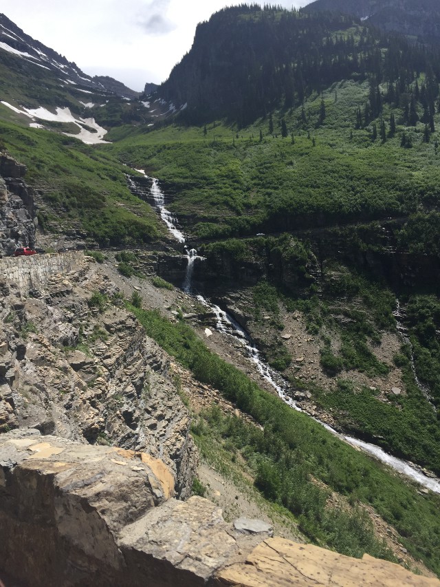 image of the Going to the Sun Road in Glacier National Park