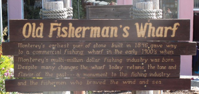 image of fisherman's wharf in Monterey