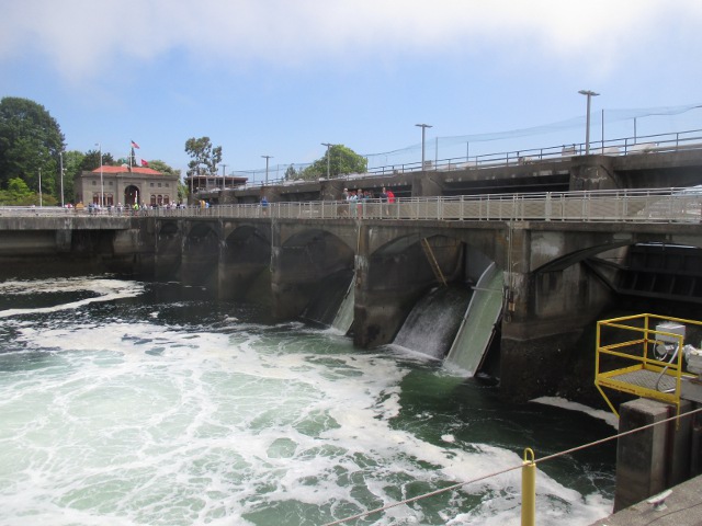 image of the Ballard locks in Seattle